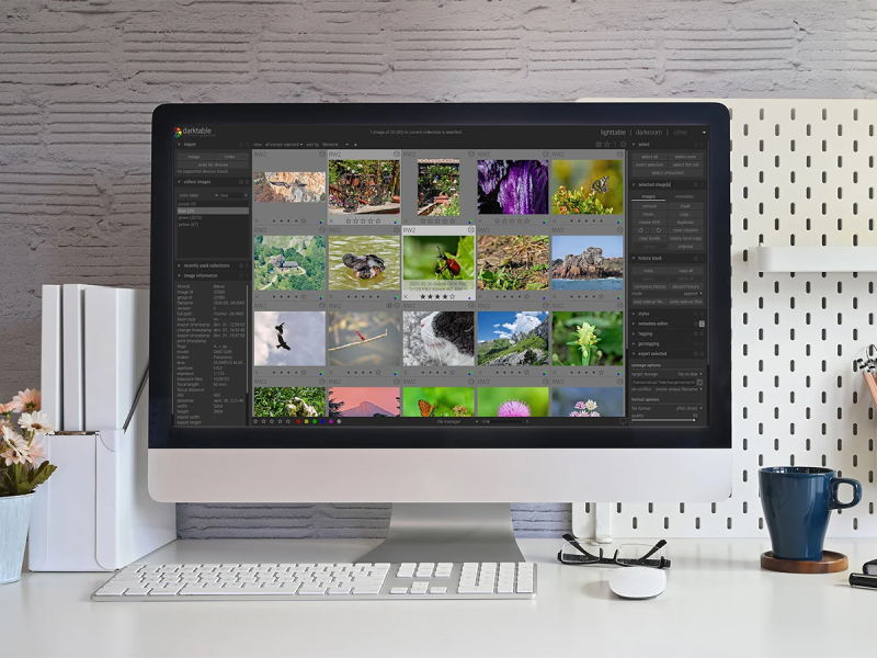 Безкоштовні програми для обробки фотографій на MacBook