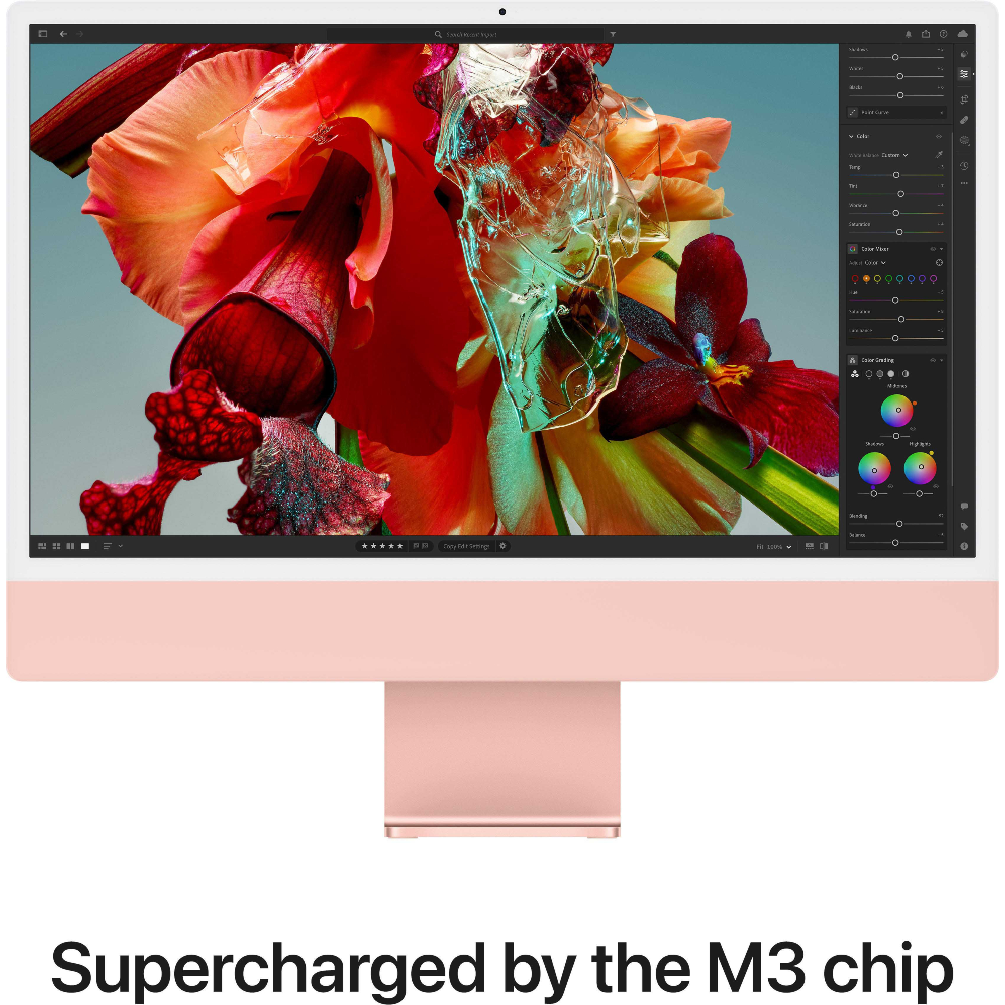 Apple iMac M3 24" 4.5K 8GPU/8RAM/256GB Pink 2023