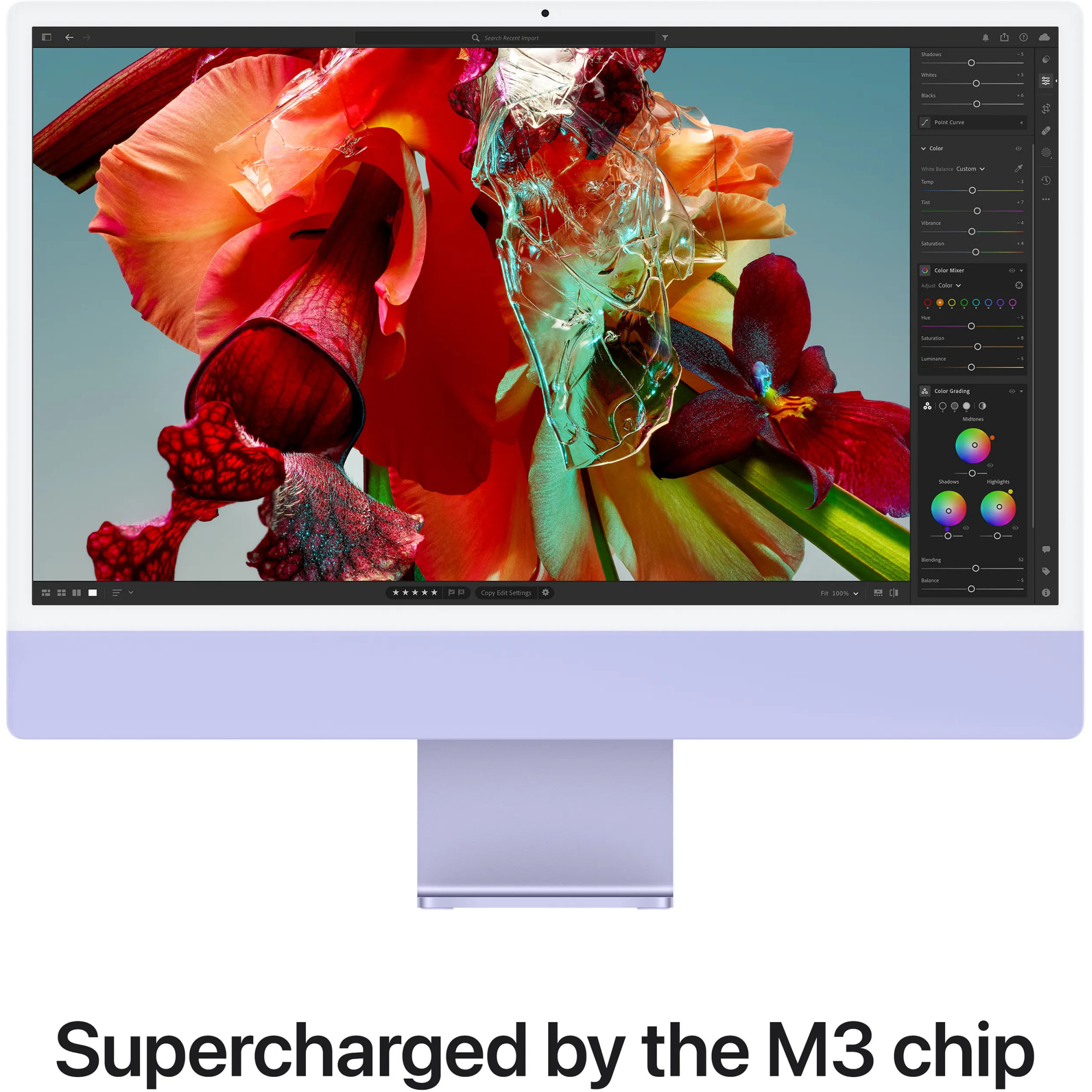 Apple iMac M3 24" 4.5K 10GPU/8RAM/512GB Purple 2023