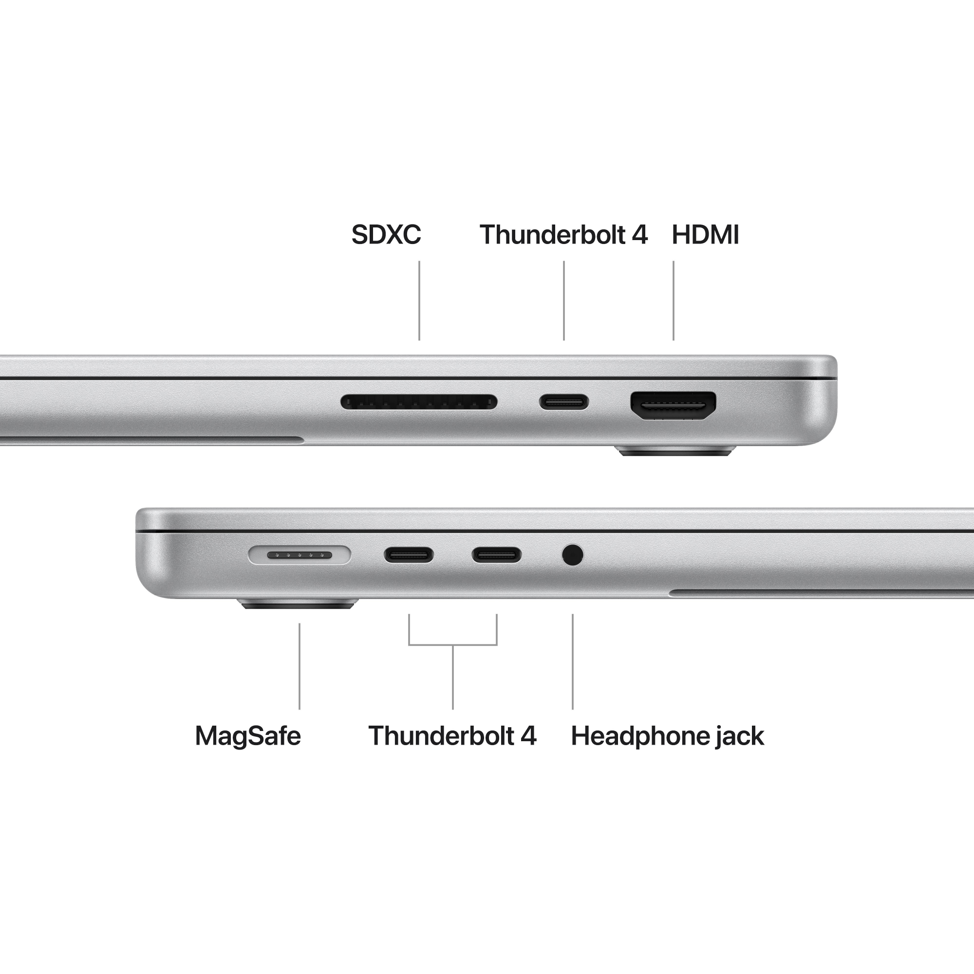 Apple MacBook Pro 14" Silver M3 Max 36/1TB 14CPU 30GPU 2023