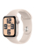 Apple Watch SE 2 2023 44mm GPS Starlight Aluminum Case with Starlight Sport Band - S/M