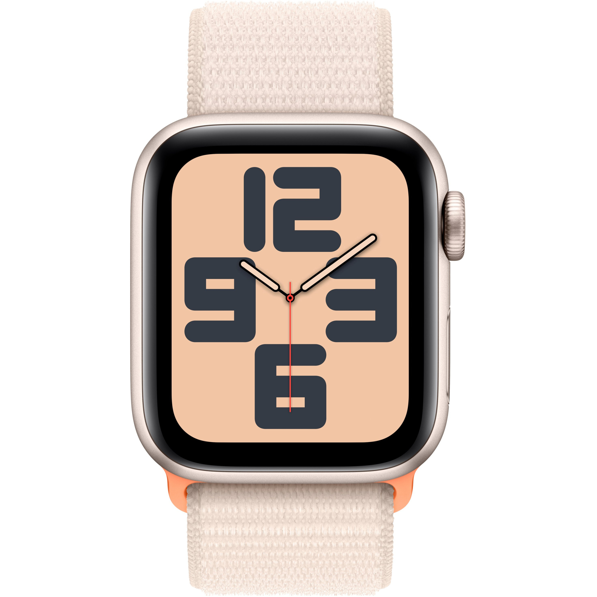 Apple Watch SE 2 2023 GPS 40mm Starlight Aluminium Case with Starlight Sport Loop