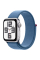 Apple Watch SE 2 2023 40mm GPS Silver Aluminum Case with Winter Blue Sport Loop