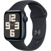 Apple Watch SE 2 2023 40mm GPS Midnight Aluminum Case with Midnight Sport Band - S/M
