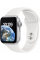 Apple Watch SE 2 2022 40mm Silver Aluminium Case with White Sport Band