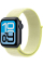 Apple Watch SE 3 GPS, 40mm Midnight Aluminum Case with Neon Yellow Sport Loop
