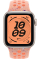 Apple Watch SE 3 GPS, 44mm Starlight Aluminum Case with Alpenglow Pink Nike Sport Band (M/L)