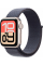 Apple Watch SE 3 GPS, 40mm Starlight Aluminum Case with Anchor Blue Sport Loop