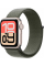 Apple Watch SE 3 GPS, 40mm Starlight Aluminum Case with Forest Sport Loop
