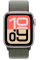 Apple Watch SE 3 GPS, 40mm Starlight Aluminum Case with Forest Sport Loop