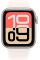 Apple Watch SE 3 GPS, 44mm Starlight Aluminum Case with Light Blush Sport Band - S/M