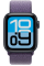 Apple Watch SE 3 GPS, 40mm Midnight Aluminum Case with Purple Fog Sport Loop