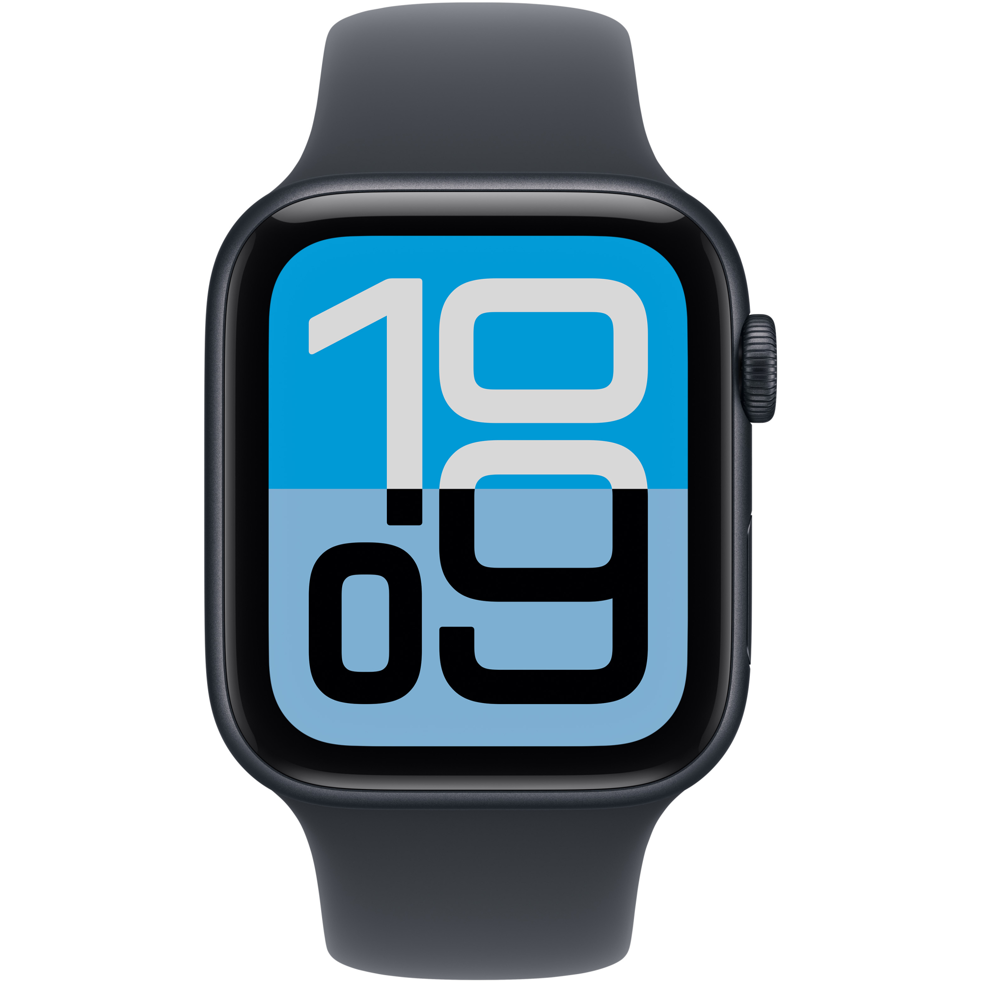 Apple Watch SE 3 GPS, 40mm Midnight Aluminum Case with Midnight Sport Band - M/L