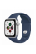 Apple Watch SE GPS 40mm Silver Aluminum Case w. Abyss Blue S. Band