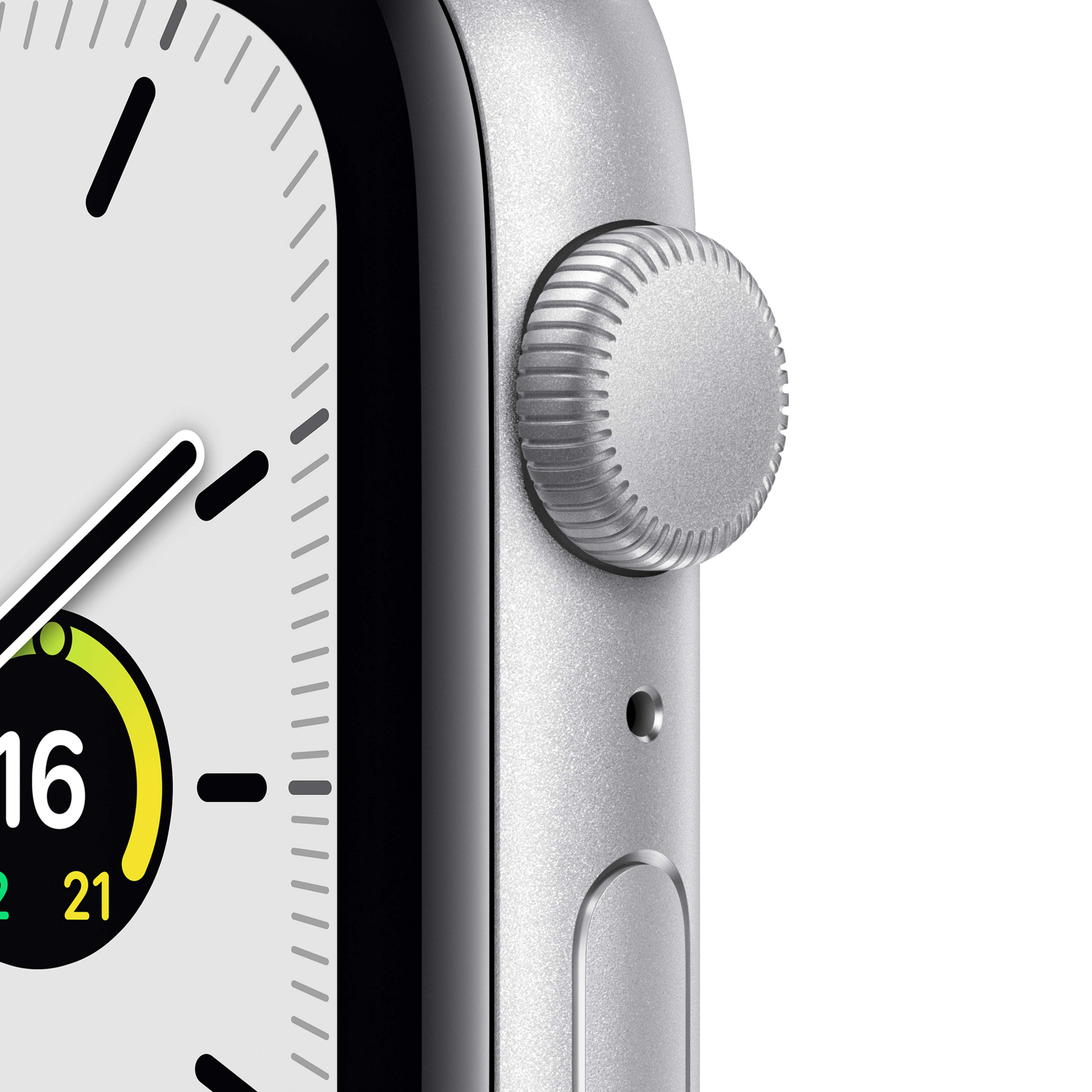 Apple Watch SE GPS 40mm Silver Aluminum Case w. Abyss Blue S. Band