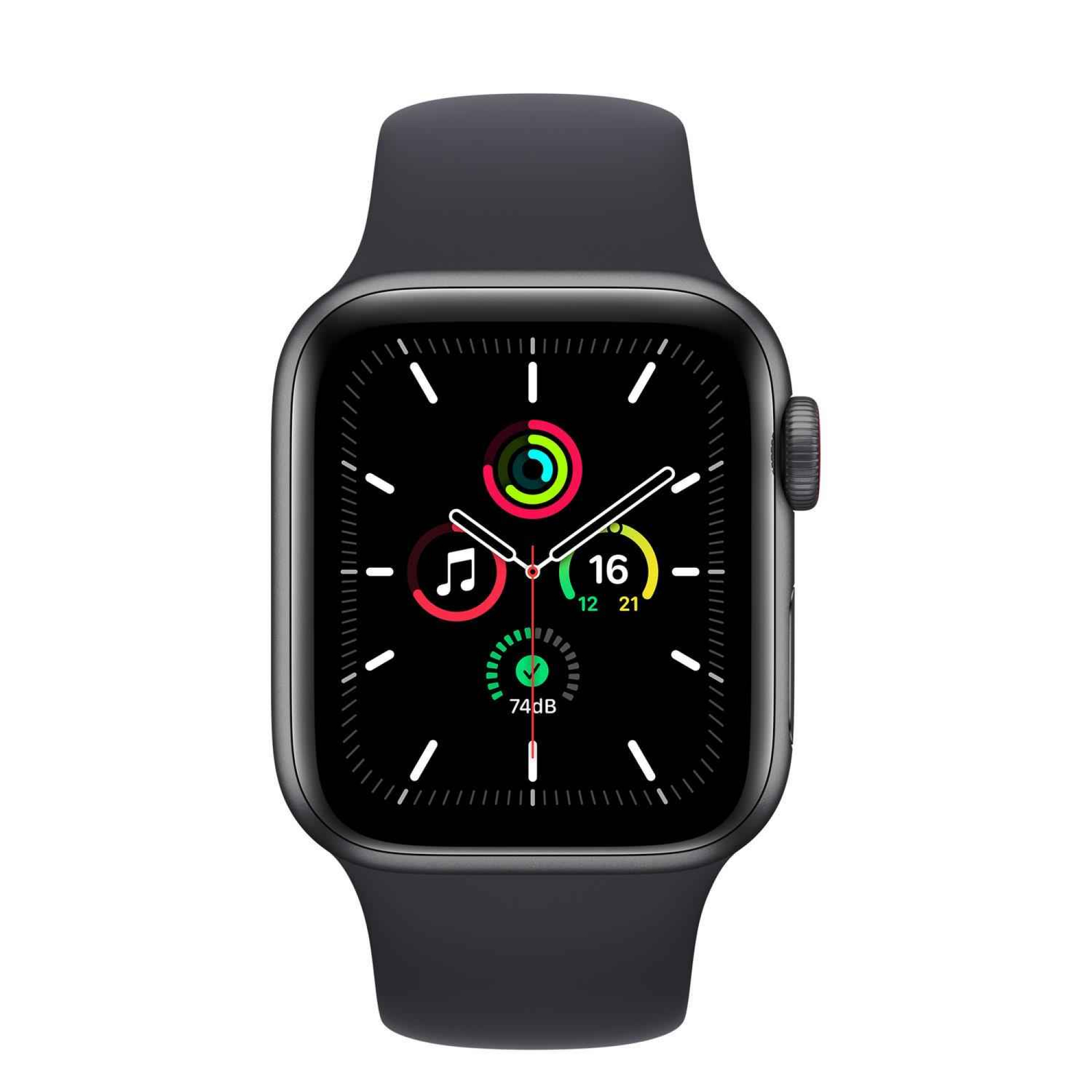 Apple Watch SE GPS 44mm Space Gray Midnight Sport Band