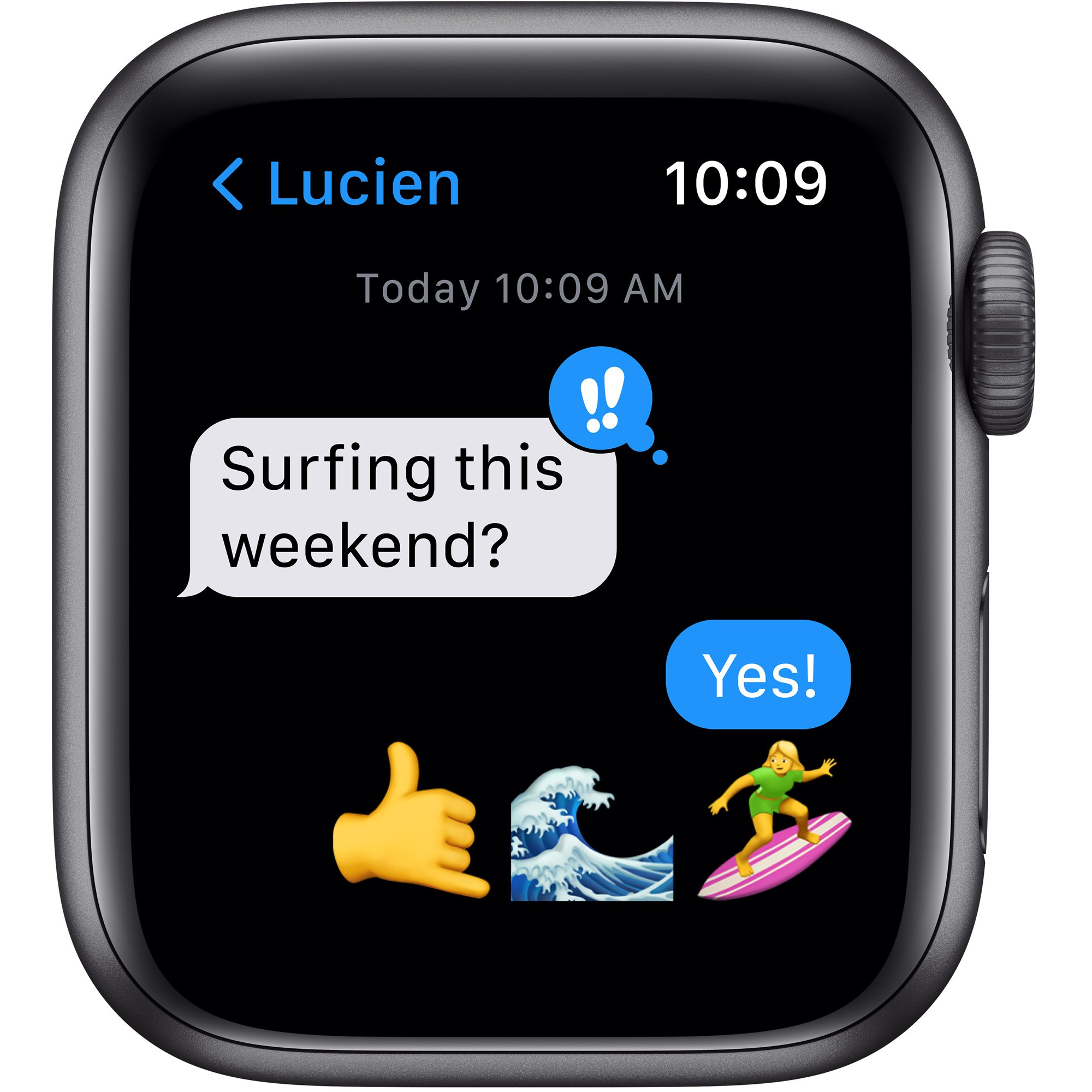 Apple Watch SE GPS 44mm Space Gray Midnight Sport Band