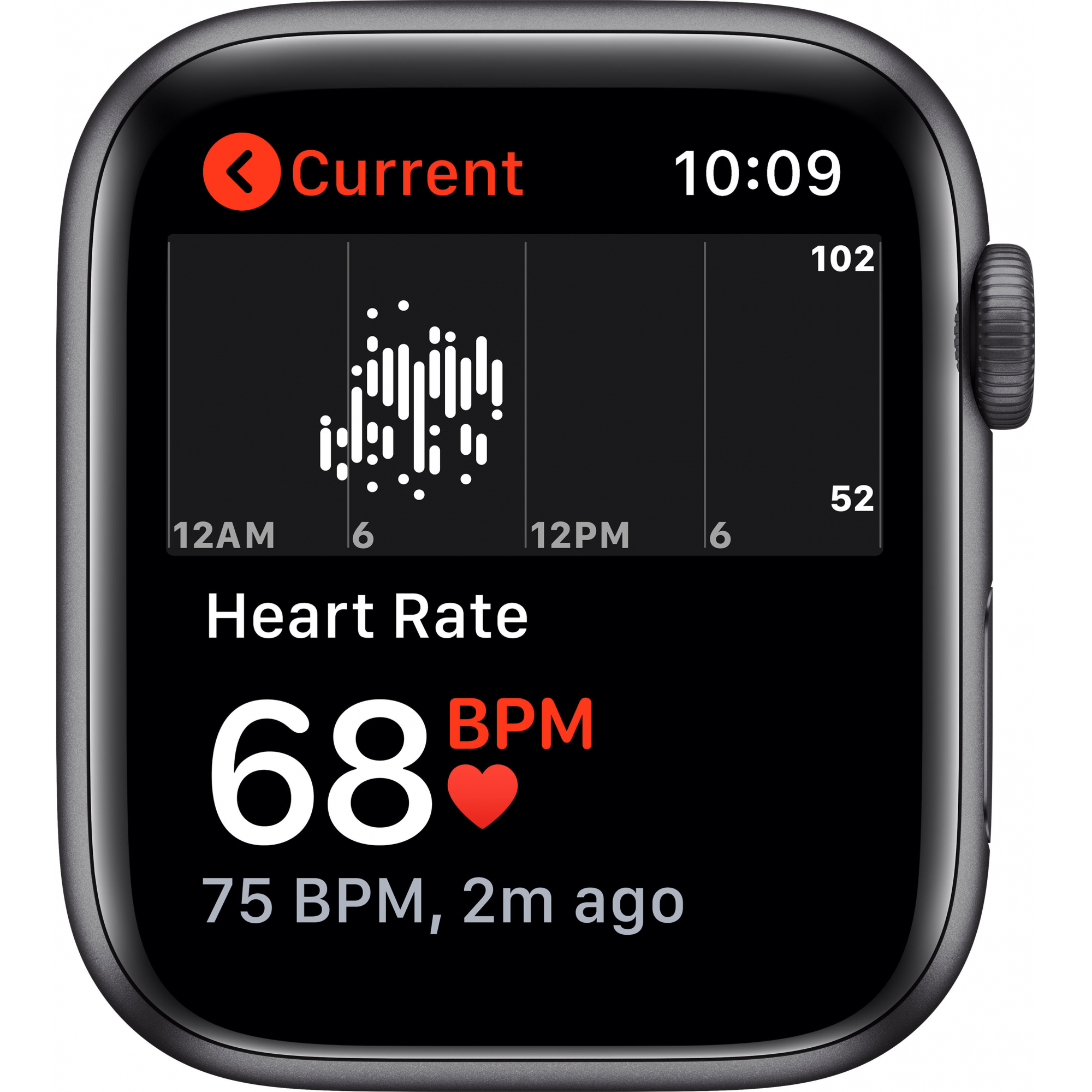 Apple Watch SE GPS 44mm Space Gray Midnight Sport Band