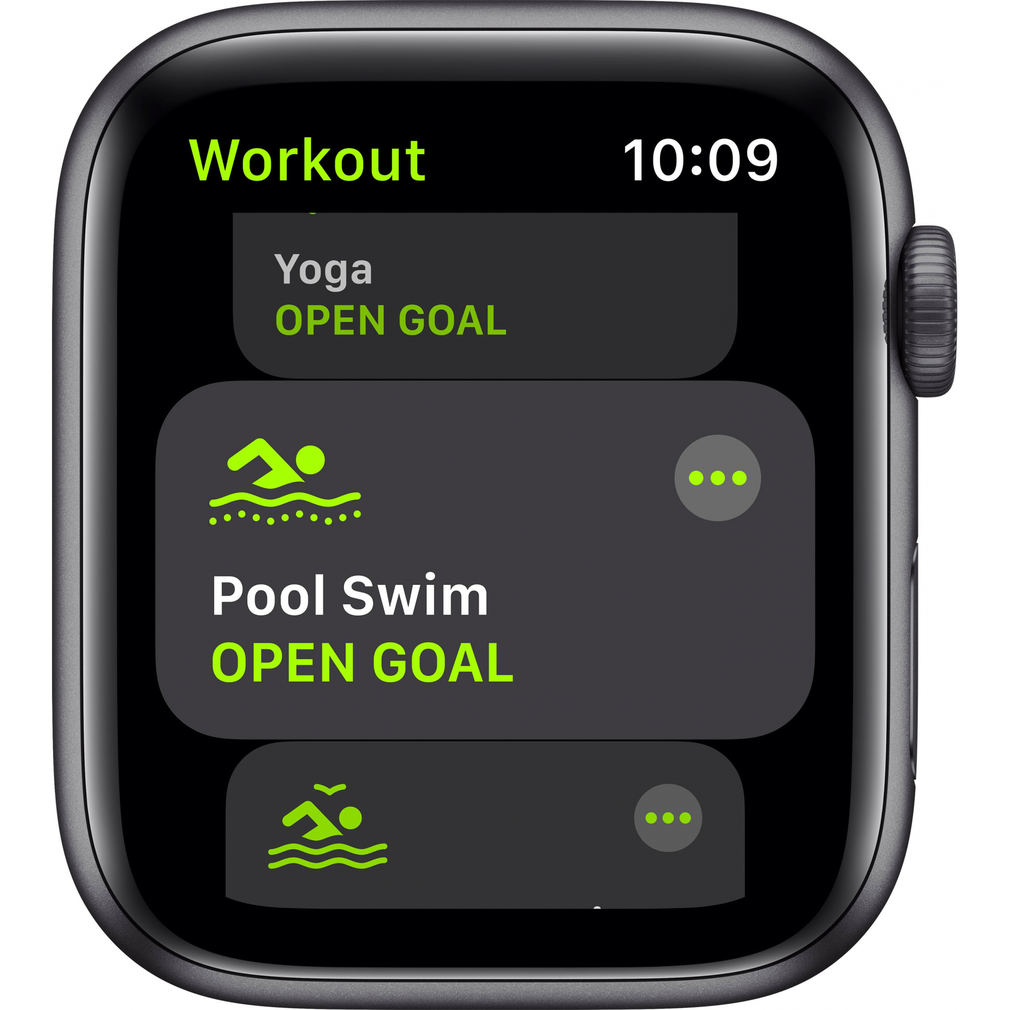 Apple Watch SE GPS 44mm Space Gray Midnight Sport Band