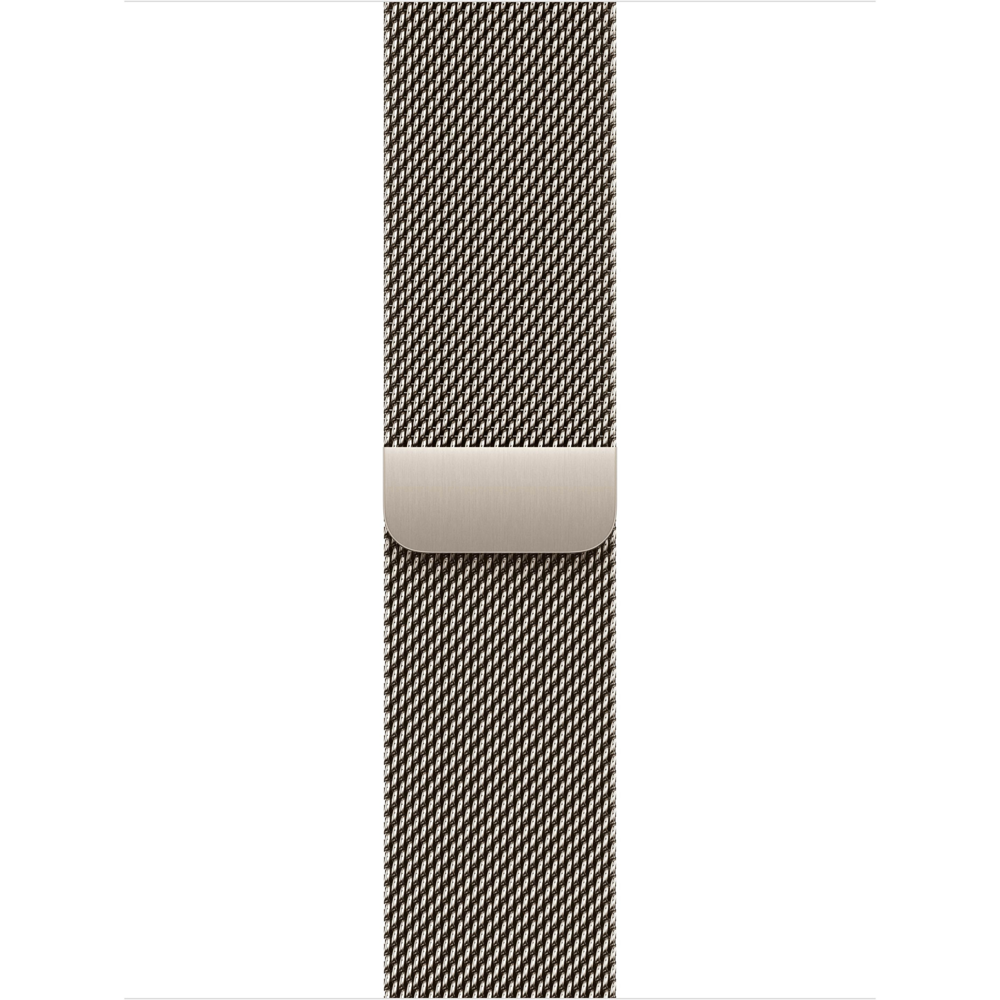 Apple Watch Series 11 46mm Natural Titanium Case with Natural Milanese Loop - M/L