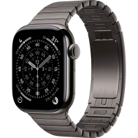 Apple Watch Series 11 46mm Slate Titanium Case with Slate Link Bracelet