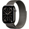 Apple Watch Series 11 42mm Slate Titanium Case with Slate Milanese Loop