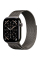 Apple Watch Series 11 46mm Slate Titanium Case with Slate Milanese Loop - S/M