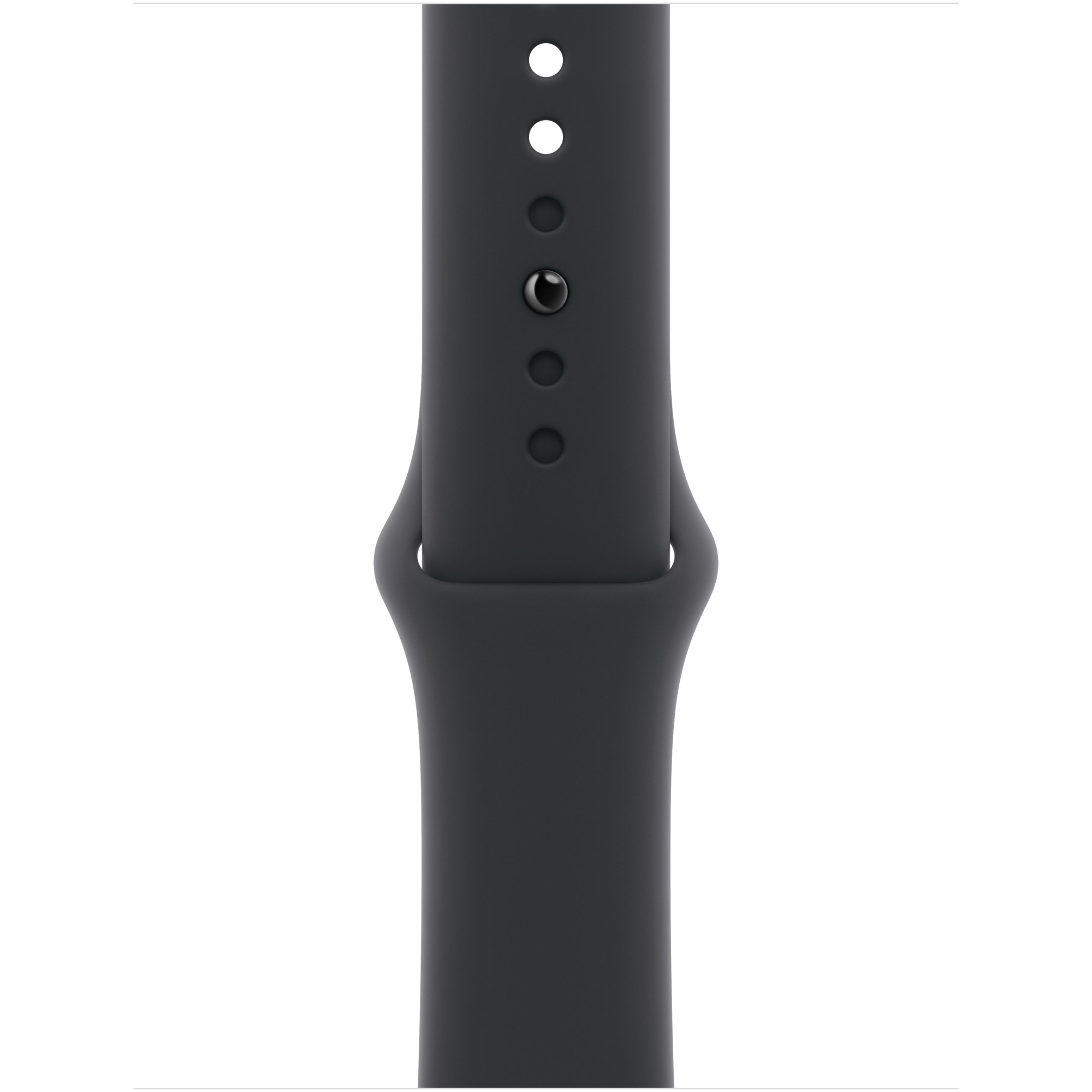 Apple Watch Series 11 GPS, 42mm Jet Black Aluminum Case with Black Sport Band - M/L