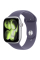 Apple Watch Series 11 GPS, 42mm Silver Aluminum Case with Purple Fog Sport Band - M/L