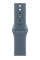 Apple Watch Series 11 GPS, 46mm Silver Aluminum Case with Anchor Blue Sport Band - S/M