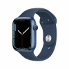 Apple Watch Series 7 41mm GPS Blue Aluminum Case With Blue Sport Band Apple Watch Series 7 41mm GPS Blue Aluminum Case With Blue Sport Band