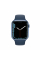 Apple Watch Series 7 45mm GPS Blue Aluminum Case With Blue Sport Band