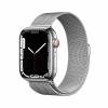 Apple Watch Series 7 GPS + LTE 45mm Silver Stainless Steel Case with Silver Milanese Loop Apple Watch Series 7 GPS + LTE 45mm Silver Stainless Steel Case with Silver Milanese Loop