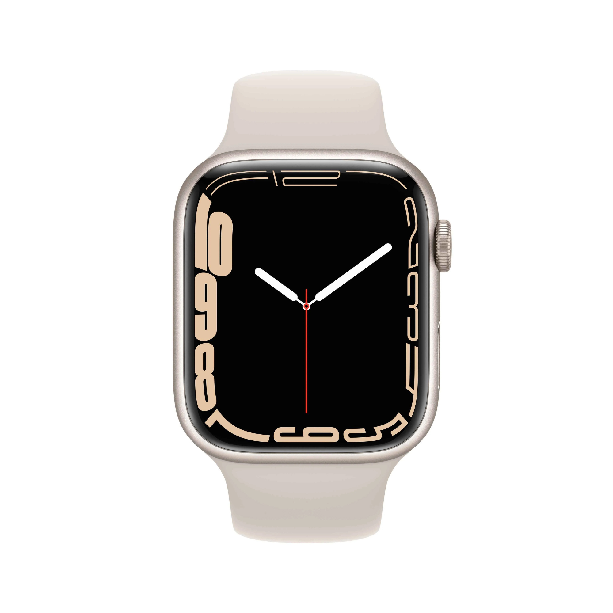 Apple Watch Series 7 45mm GPS Starlight Aluminum Case With Starlight Sport Band