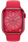 Apple Watch Series 8 45mm Red Aluminium Case with Red Sport Band