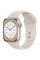 Apple Watch Series 8 41mm Starlight Aluminum Case with Starlight Sport Band