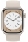 Apple Watch Series 8 41mm Starlight Aluminum Case with Starlight Sport Band