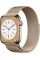 Apple Watch 8 41mm (GPS+LTE) Gold Stainless Steel Case with Gold Milanese Loop