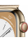 Apple Watch 8 41mm (GPS+LTE) Gold Stainless Steel Case with Gold Milanese Loop