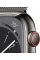 Apple Watch 8 45mm (GPS+LTE) Graphite Stainless Steel Case with Graphite Milanese Loop