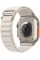 Apple Watch Ultra 49mm Titanium Case with Starlight Alpine Loop Large