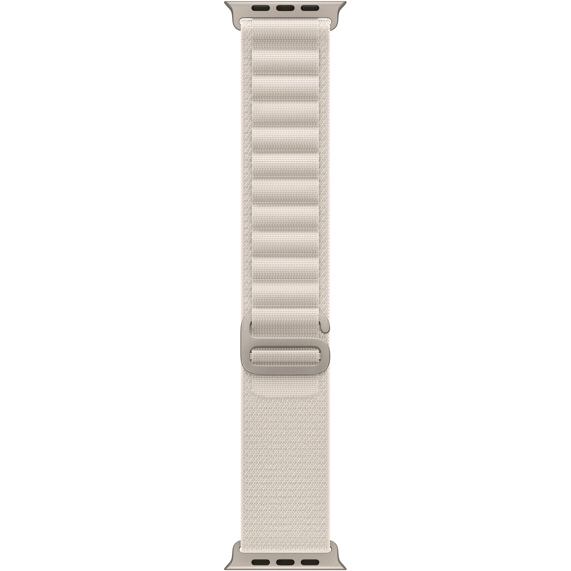 Apple Watch Ultra 49mm Titanium Case with Starlight Alpine Loop Large