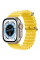 Apple Watch Ultra 49mm Titanium Case with Yellow Ocean Band