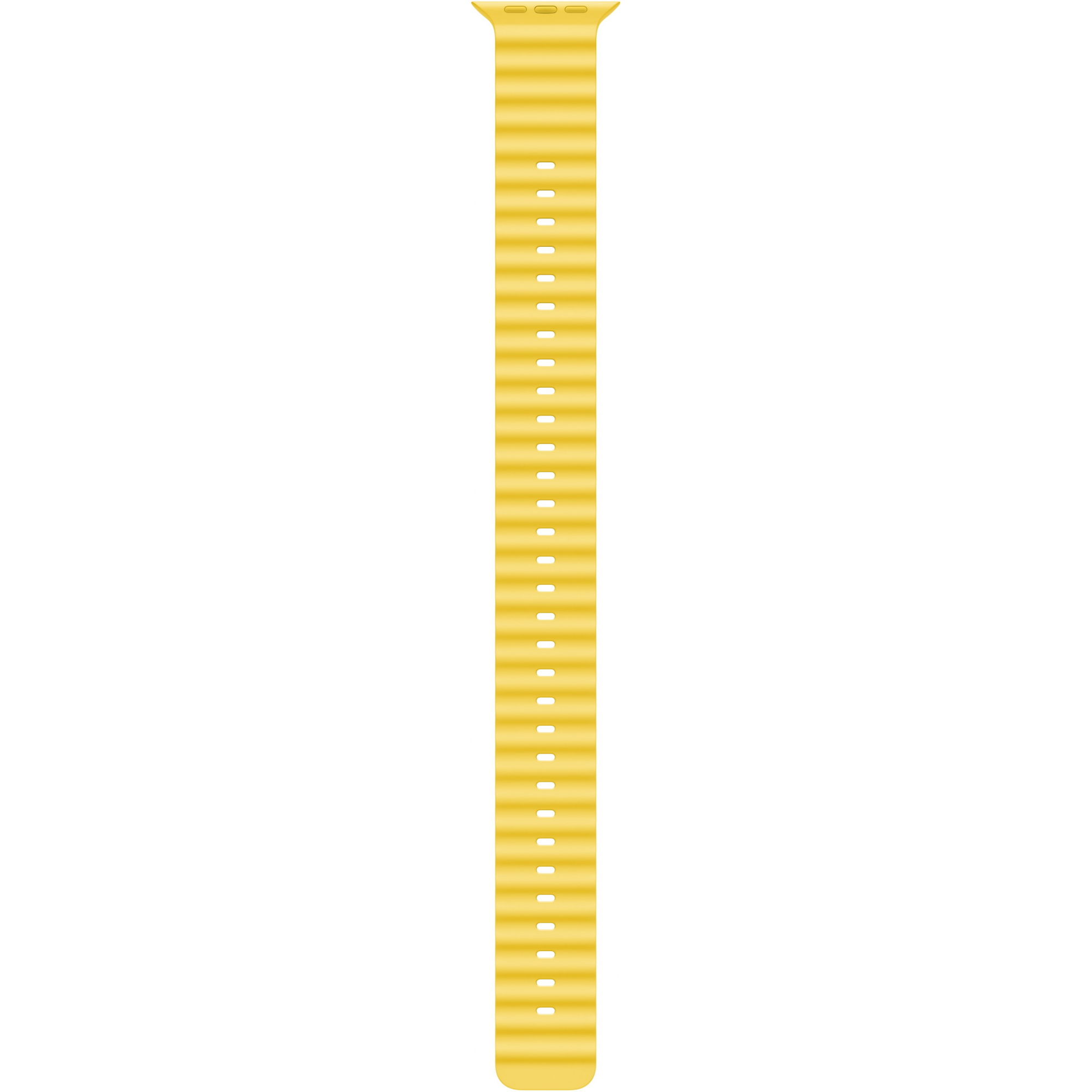 Apple Watch Ultra 49mm Titanium Case with Yellow Ocean Band