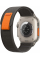 Apple Watch Ultra 49mm Titanium Case with Black/Gray Trail Loop M/L