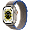 Apple Watch Ultra 49mm Titanium Case with Blue/Gray Trail Loop S/M Apple Watch Ultra 49mm Titanium Case with Blue/Gray Trail Loop S/M