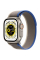 Apple Watch Ultra 49mm Titanium Case with Blue/Gray Trail Loop M/L