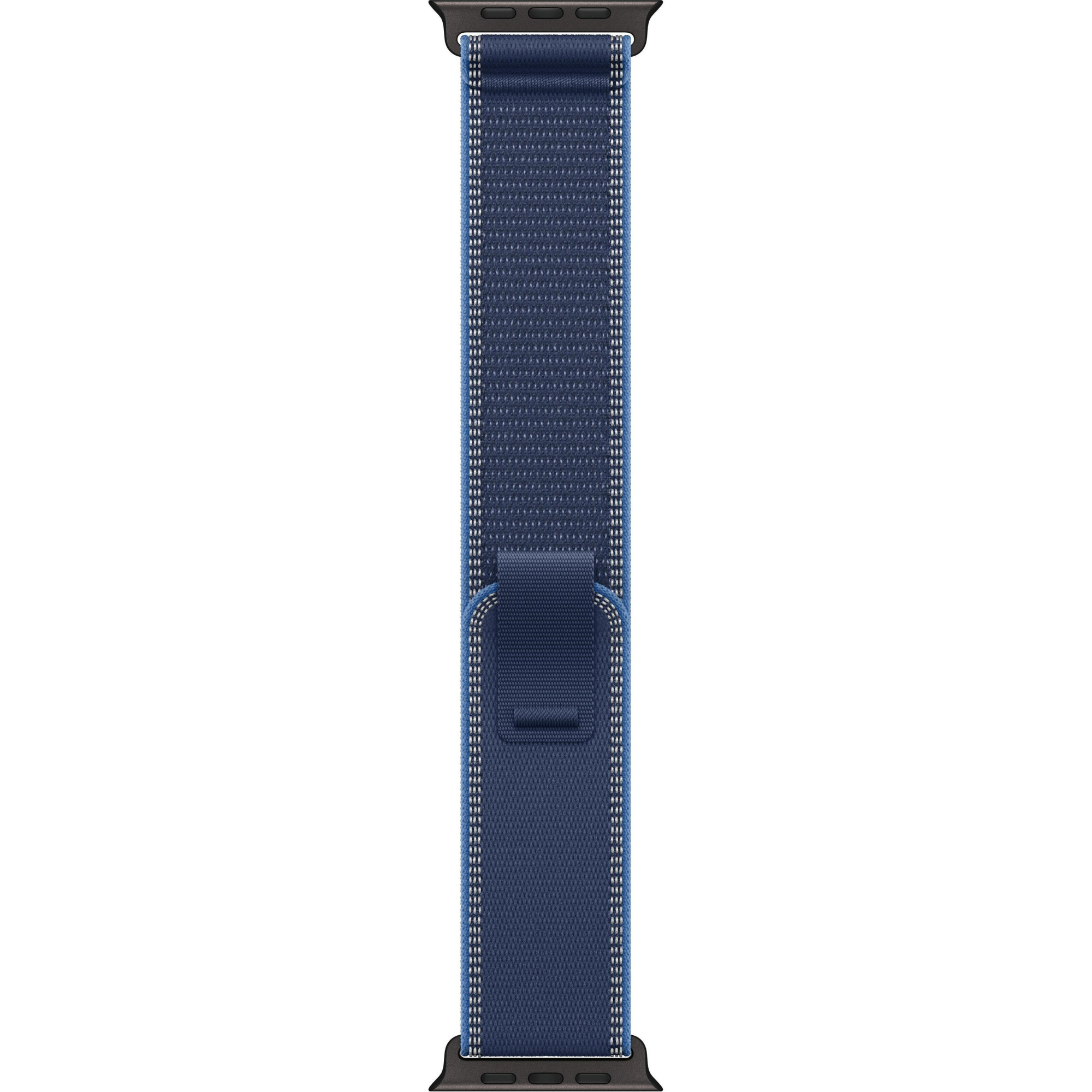 Apple Watch Ultra 3 GPS + Cellular, 49mm Black Titanium Case with Blue/Bright Blue Trail Loop - M/L