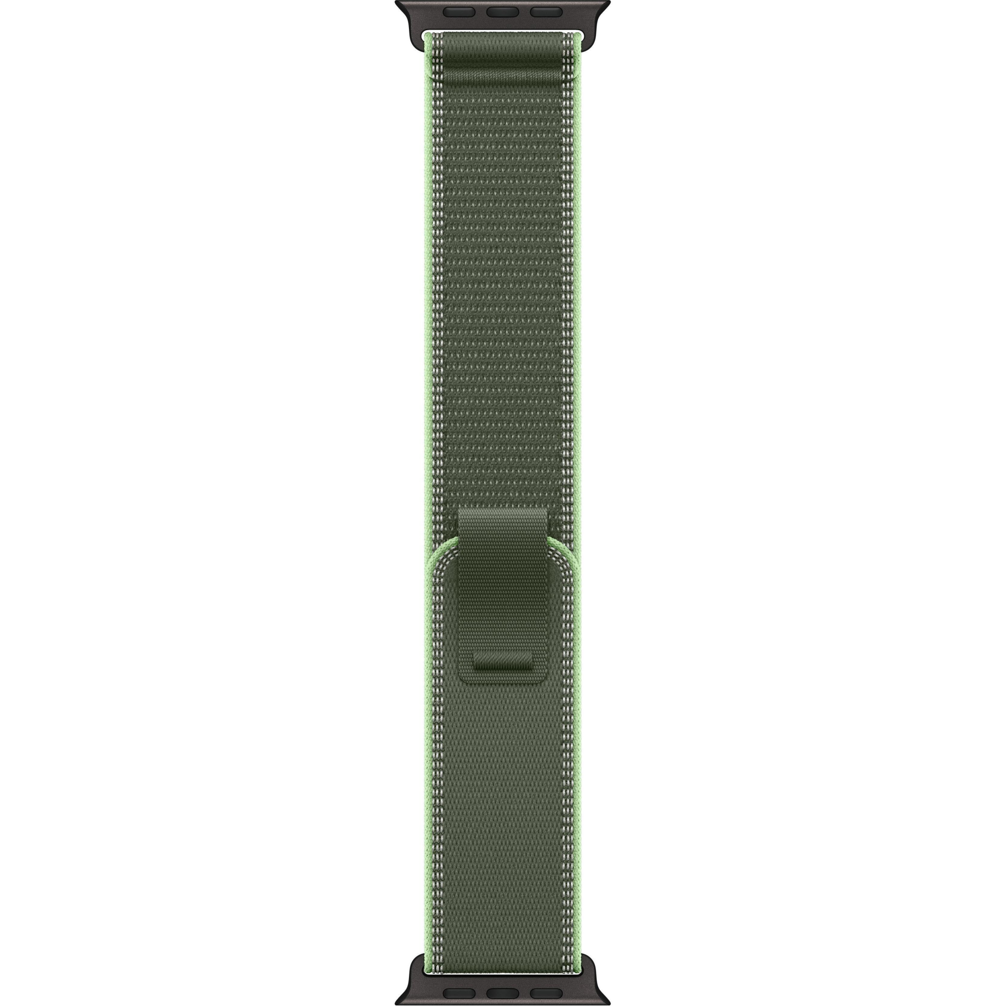 Apple Watch Ultra 3 GPS + Cellular, 49mm Black Titanium Case with Green/Neon Trail Loop - M/L