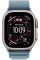 Apple Watch Ultra 3 GPS + Cellular, 49mm Natural Titanium Case with Light Blue Alpine Loop - Small